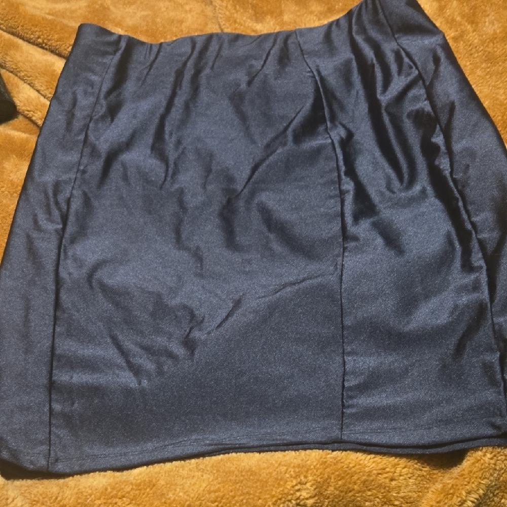 Iris Black Shapewear Mini Skirt